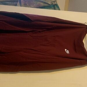 Nike Burgundy Long Sleeve Top